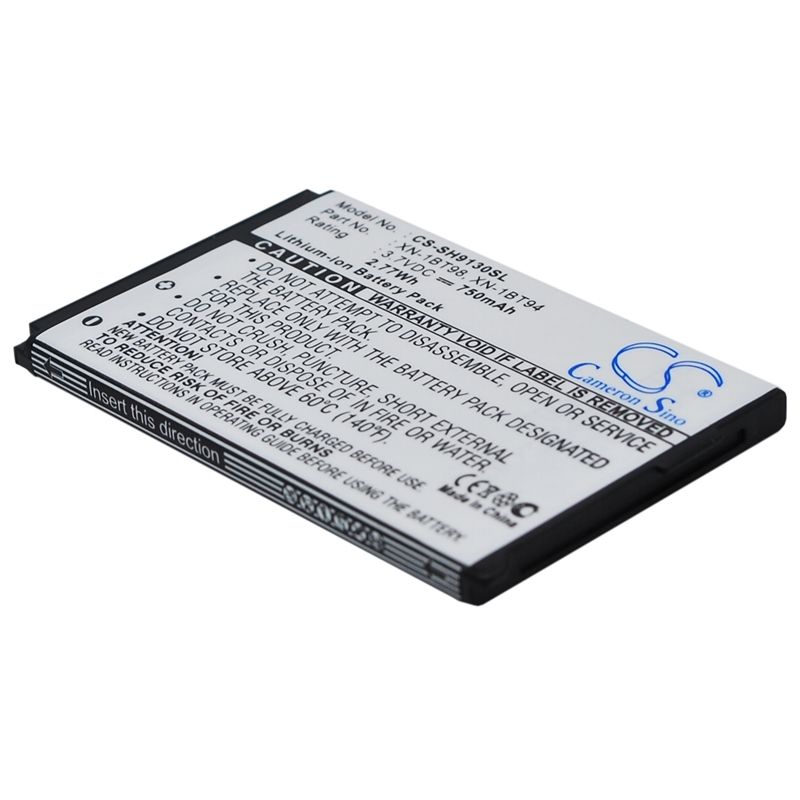 Li-ion Battery fits Sharp, 923sh, cwx-t923sh, sh-04a 3.7V, 750mAh Mobile & SmartPhone Cameron Sino Technology Limited (Suspended)