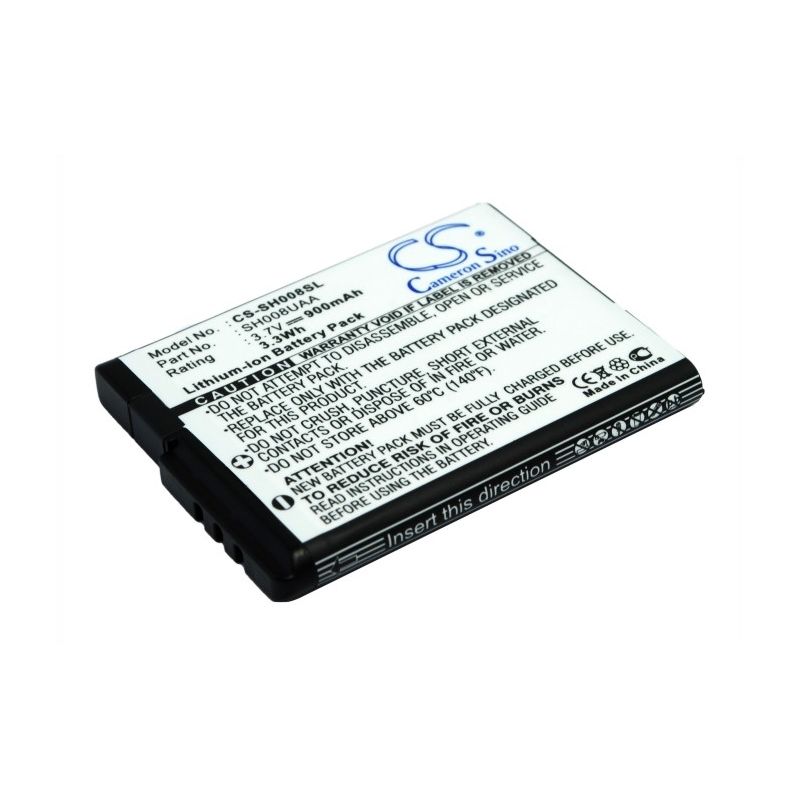 Li-ion Battery fits Sharp, aquos shot sh008, sh008 3.7V, 900mAh Mobile & SmartPhone Cameron Sino Technology Limited (Suspended)