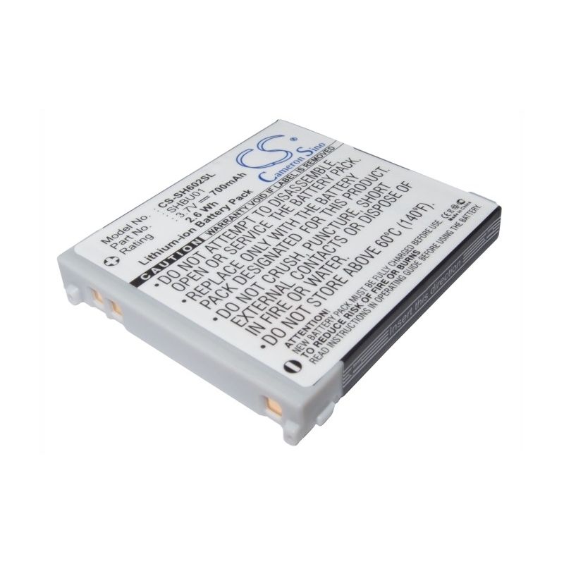 Li-ion Battery fits Sharp, s602sh, v602sh, softbank 3.7V, 700mAh Communications Cameron Sino Technology Limited (Suspended)