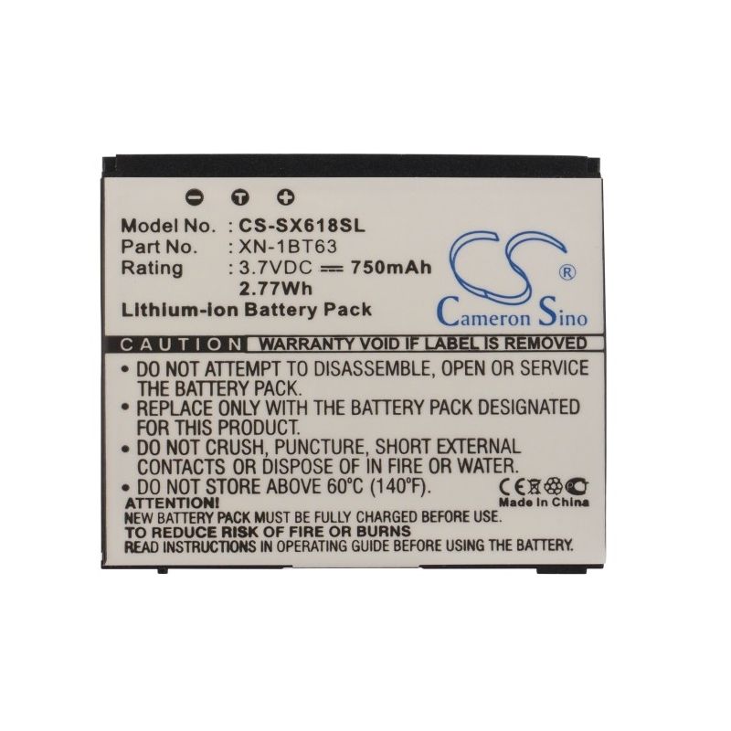 Li-ion Battery fits Sharp, sh6110, sh6110c, sh6118 3.7V, 750mAh Mobile & SmartPhone Cameron Sino Technology Limited (Suspended)