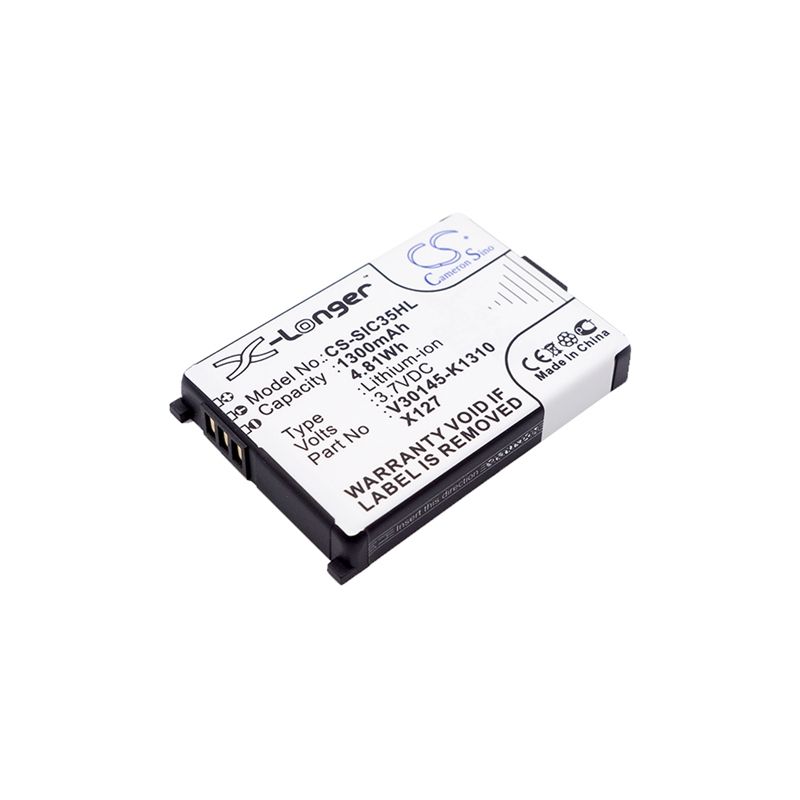 Li-ion Battery fits Siemens,3506,3508,3518 3.7V, 1300mAh Mobile & SmartPhone Cameron Sino Technology Limited
