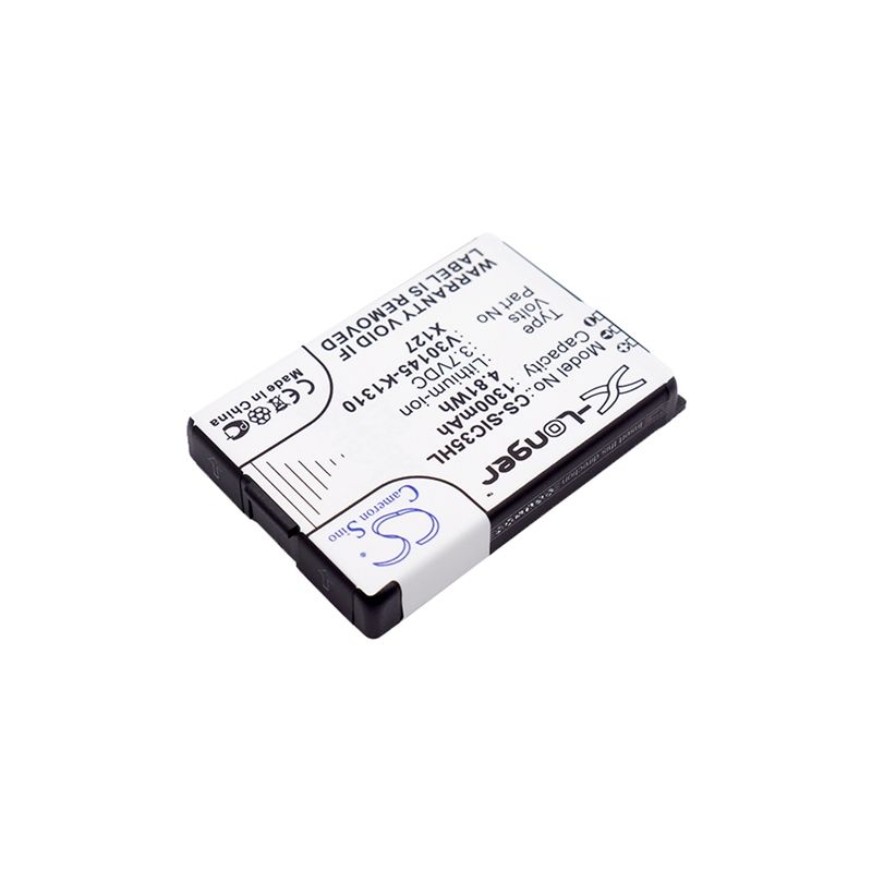 Li-ion Battery fits Siemens,3506,3508,3518 3.7V, 1300mAh Mobile & SmartPhone Cameron Sino Technology Limited