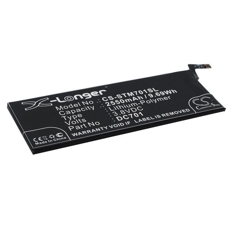 Li-Polymer Battery fits Smartisan, sm701, sm705, t1 3.8V, 2550mAh Communications Cameron Sino Technology Limited (Suspended)