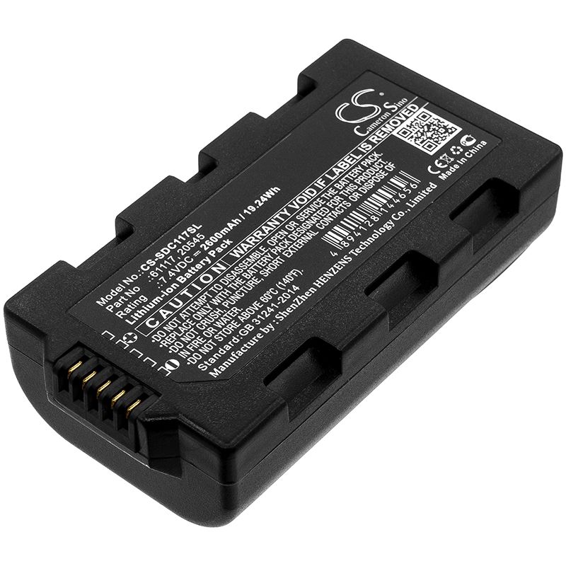 Li-ion Battery Fits Sokkia, Juniper Mesa Field, Topcon Tesla, 7.4v, 2600mah Equipment & Survey & Test Cameron Sino Technology Limited
