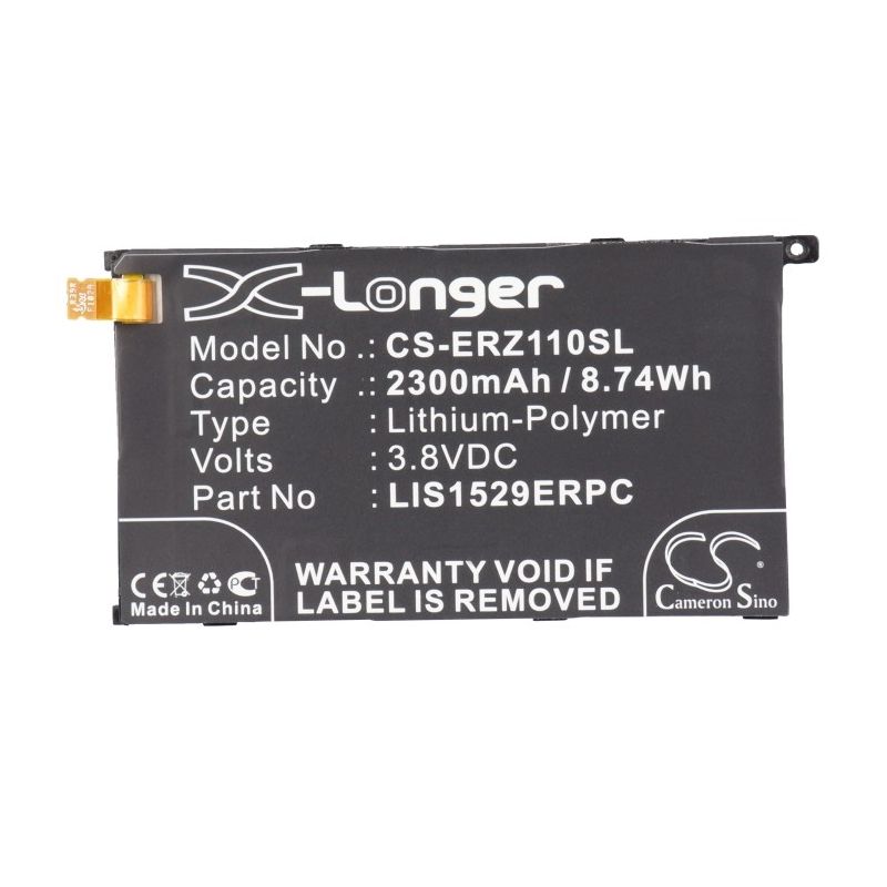 Li-polymer Battery Fits Sony Ericsson, Amami, Amami Maki, D5503 3.8v, 2300mah Mobile & SmartPhone Cameron Sino Technology Limited