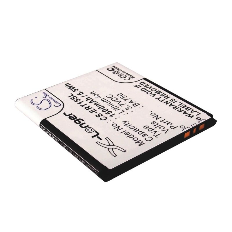 Li-ion Battery fits Sony ericsson, anzu, is11s, lt15a 3.7V, 1500mAh Mobile & SmartPhone Cameron Sino Technology Limited