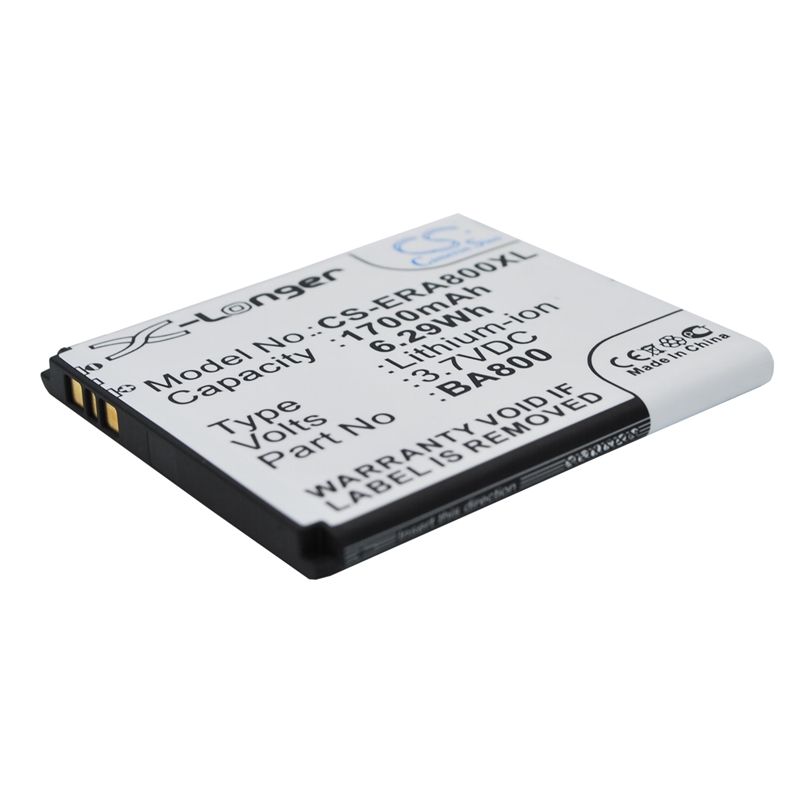 Li-ion Battery Fits Sony Ericsson, Arc Hd, Hikari, Lt25 3.7v, 1700mah Mobile & SmartPhone Cameron Sino Technology Limited