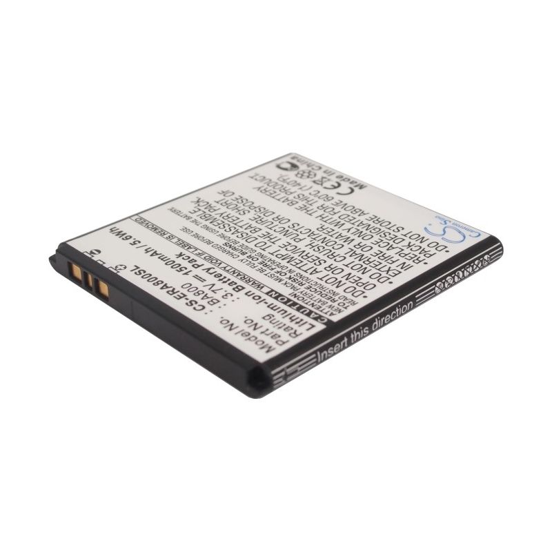 Li-ion Battery Fits Sony Ericsson, Arc Hd, Hikari, Lt25 3.7v, 1500mah Mobile & SmartPhone Cameron Sino Technology Limited