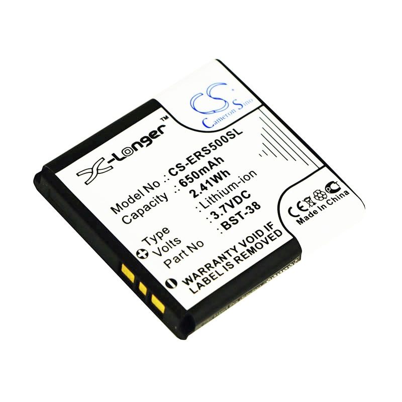Li-ion Battery fits Sony ericsson, c510, c902, c902c 3.7V, 650mAh Communications Cameron Sino Technology Limited (Suspended)