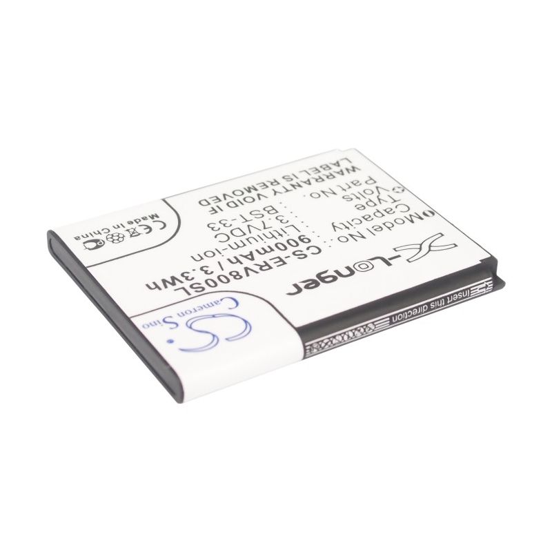Li-ion Battery Fits Sony Ericsson, C702, C901 Greenheart, C903 3.7v, 900mah Mobile & SmartPhone Cameron Sino Technology Limited