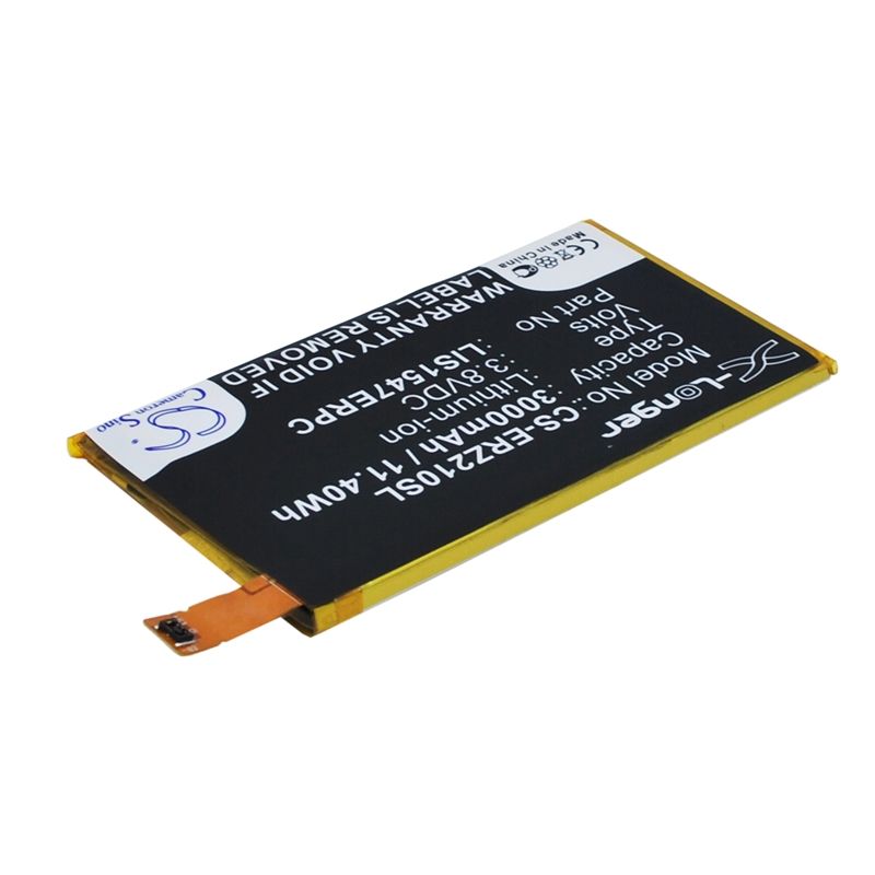 Li-polymer Battery Fits Sony Ericsson, Canopus, Canopus Anna, D6563 3.8v, 3000mah Mobile & SmartPhone Cameron Sino Technology Limited