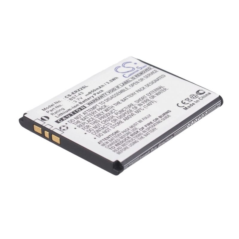 Li-ion Battery fits Sony ericsson, cedar j108, hazel, j10i2 3.7V, 950mAh Mobile & SmartPhone Cameron Sino Technology Limited