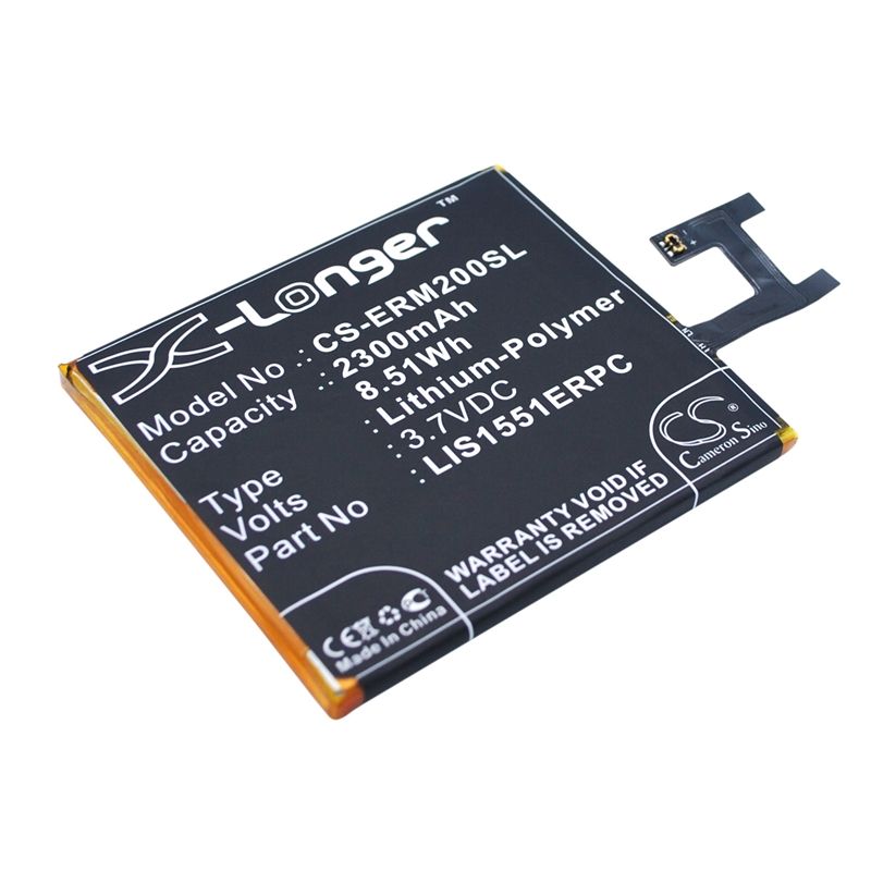 Li-Polymer Battery fits Sony ericsson, d2202, d2203, d2206 3.7V, 2300mAh Mobile & SmartPhone Cameron Sino Technology Limited