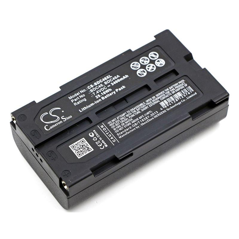 Li-ion Battery Fits Pentax, Da020f, Rca, Cc-8251 7.4v, 3400mah Equipment & Survey & Test Cameron Sino Technology Limited