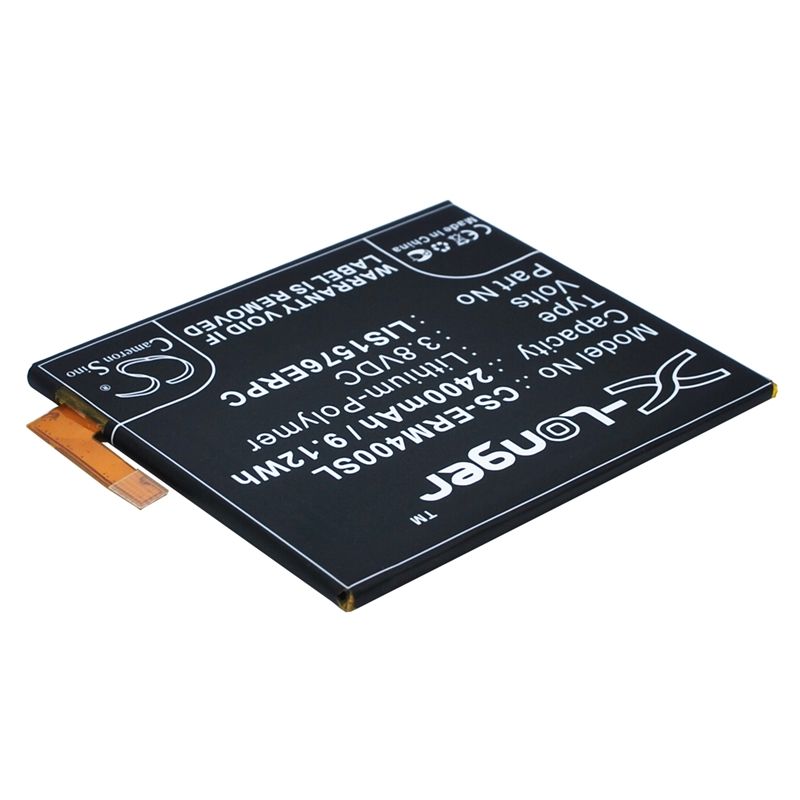 Li-polymer Battery Fits Sony Ericsson, E2303, E2306, E2312 3.8v, 2400mah Mobile & SmartPhone Cameron Sino Technology Limited