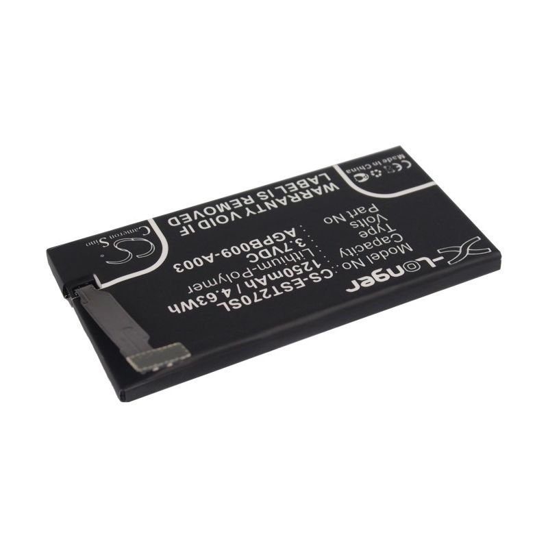 Li-Polymer Battery fits Sony ericsson, lotus, st27a, st27i 3.7V, 1250mAh Mobile & SmartPhone Cameron Sino Technology Limited