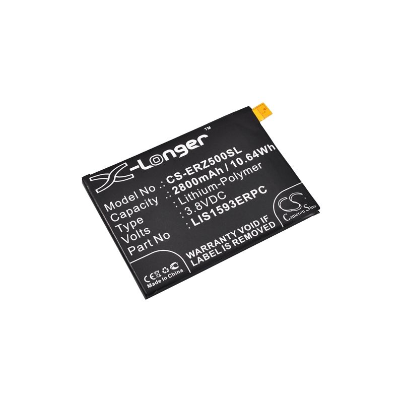 Li-Polymer Battery fits Sony, e6603, e6633, e6653 3.8V, 2800mAh Mobile & SmartPhone Cameron Sino Technology Limited