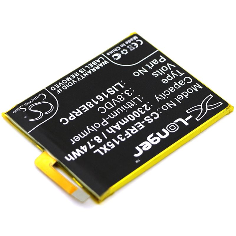 Li-Polymer Battery fits Sony, f3311, f3313, xperia e5 3.8V, 2300mAh Mobile & SmartPhone Cameron Sino Technology Limited
