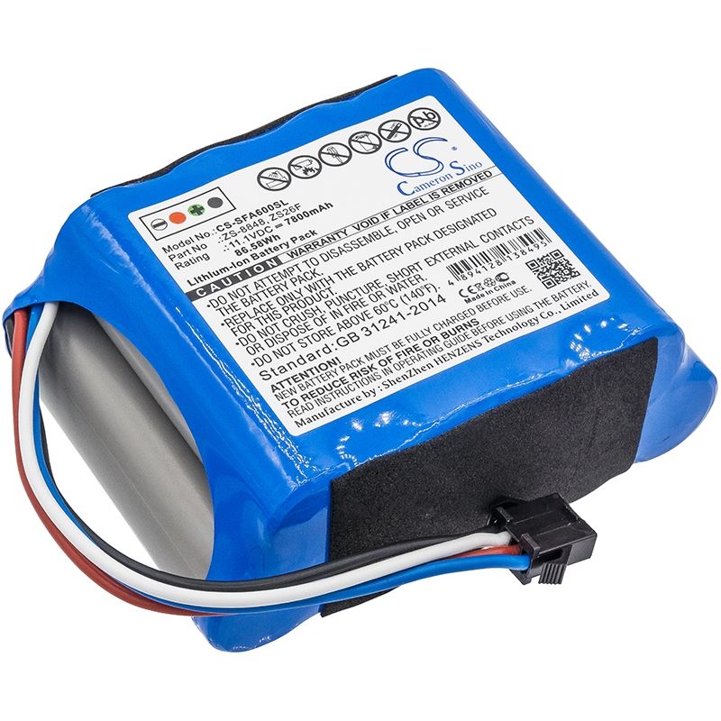 Li-ion Battery fits Signal Fire, Ai-6, Sa-2, 11.1V, 7800mAh Equipment & Survey & Test Cameron Sino Technology Limited