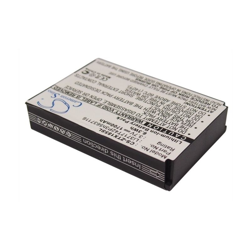 Li-ion Battery fits Telstra, f158, f159, x185 3.7V, 1700mAh Mobile & SmartPhone Cameron Sino Technology Limited