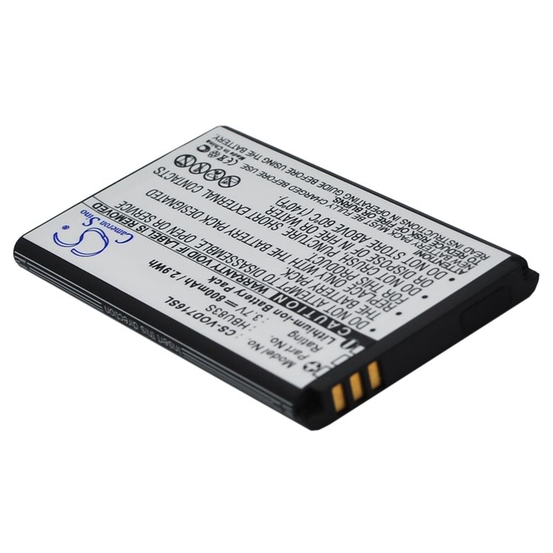 Li-ion Battery fits Vodafone,715,716 3.7V, 800mAh Mobile & SmartPhone Cameron Sino Technology Limited