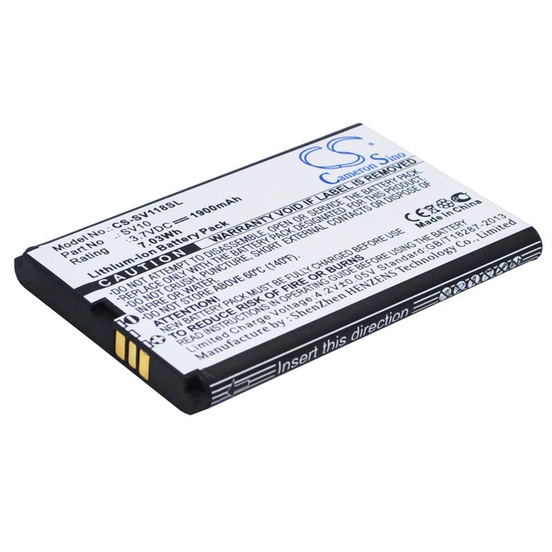 Li-ion Battery fits Sieval, Sv-118, 3.7V, 1900mAh Equipment & Survey & Test Cameron Sino Technology Limited