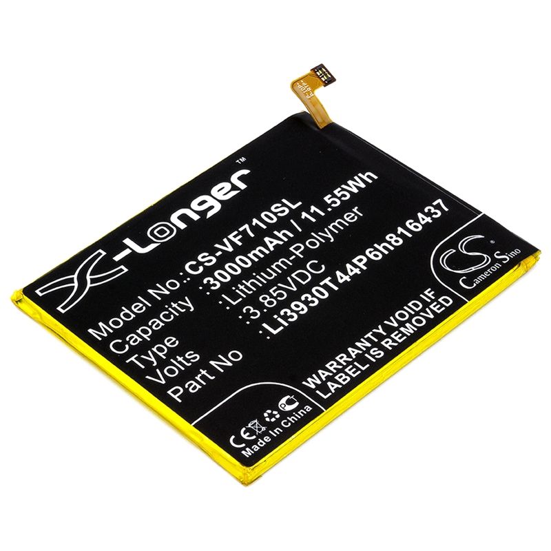 Li-Polymer Battery fits Vodafone, smart v8, vfd 710, vfone 6+ 3.85V, 3000mAh Mobile & SmartPhone Cameron Sino Technology Limited