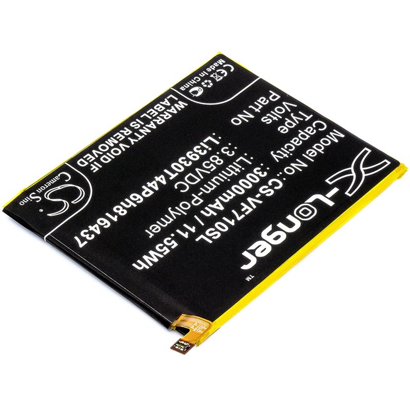 Li-Polymer Battery fits Vodafone, smart v8, vfd 710, vfone 6+ 3.85V, 3000mAh Mobile & SmartPhone Cameron Sino Technology Limited