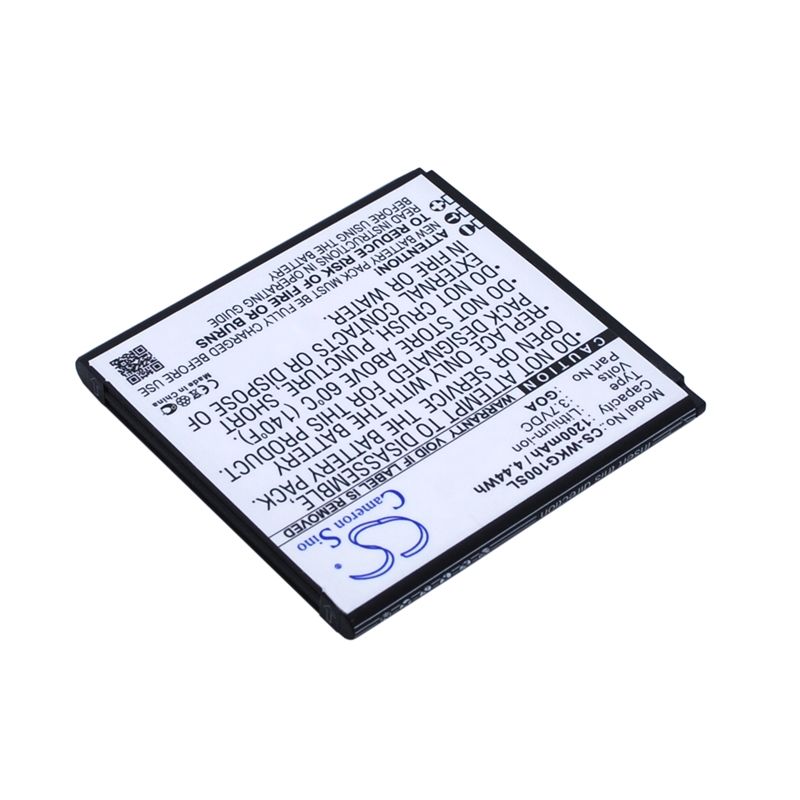 Li-ion Battery fits Wiko,9662, goa, sunny 3.7V, 1200mAh Mobile & SmartPhone Cameron Sino Technology Limited