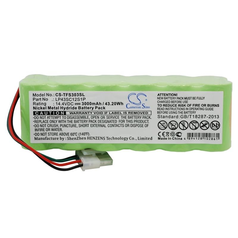 Ni-MH Battery fits Tektronix, 965, Dsp 78-8097-5058-7, Tfs3031 14.4V, 3000mAh Equipment & Survey & Test Cameron Sino Technology Limited