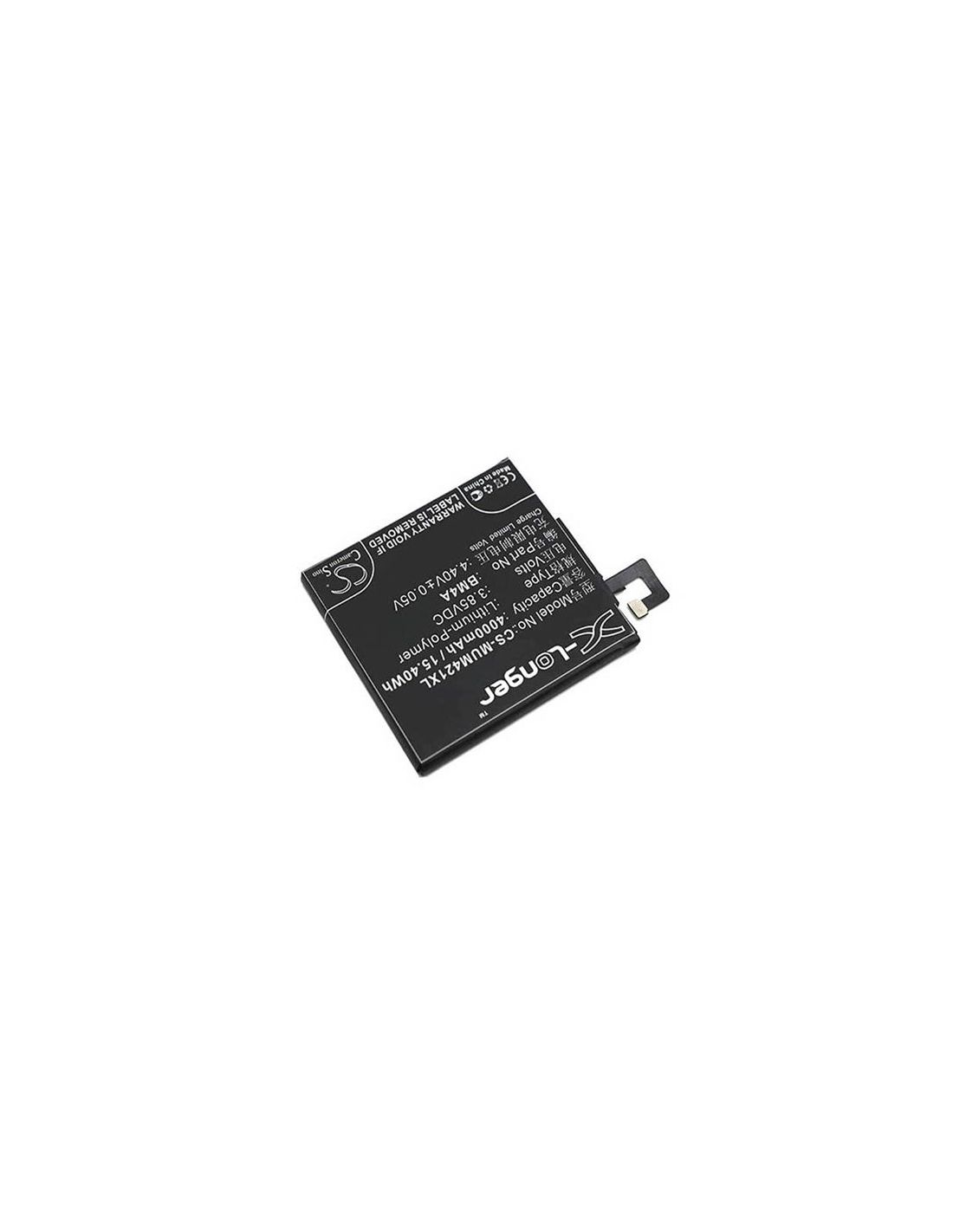Li-Polymer Battery fits Xiaomi,2016020,2016021, redmi pro 3.85V, 4000mAh Mobile & SmartPhone Cameron Sino Technology Limited