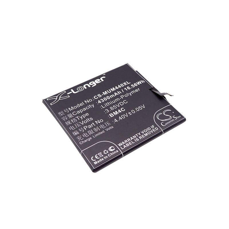 Li-polymer Battery Fits Xiaomi,2016080, Mi Mix, Mi Mix Dual Sim 3.85v, 4300mah Mobile & SmartPhone Cameron Sino Technology Limited
