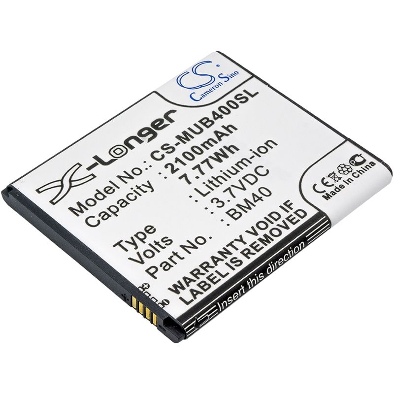 Li-ion Battery fits Xiaomi, 2a, hongmi 1s, m2a 3.7V, 2100mAh Mobile & SmartPhone Cameron Sino Technology Limited