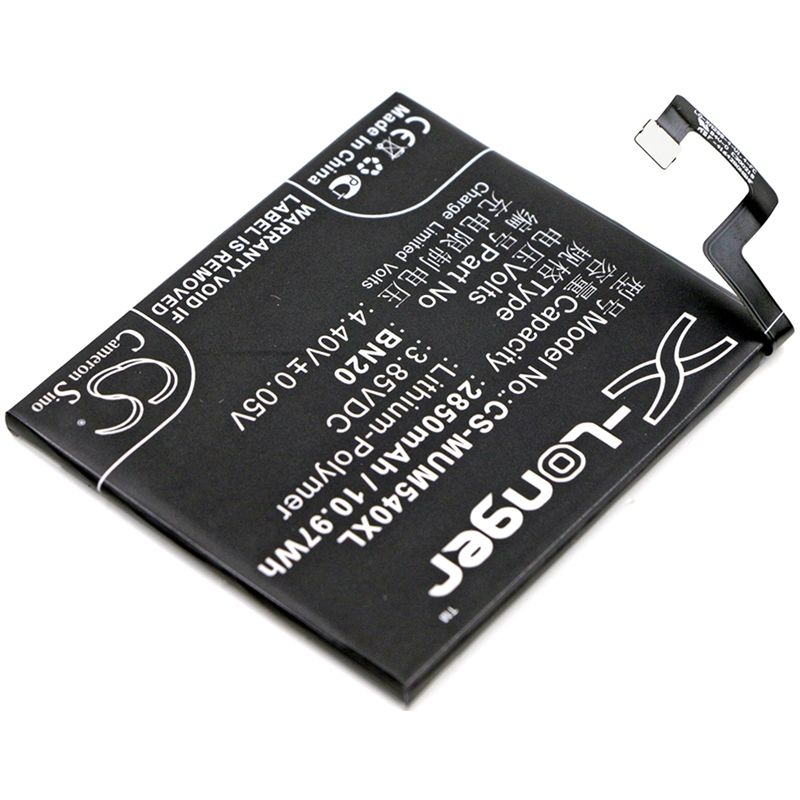 Li-Polymer Battery fits Xiaomi, meri, mi 5c, mi 5c dual sim td-lte 3.85V, 2850mAh Mobile & SmartPhone Cameron Sino Technology Limited