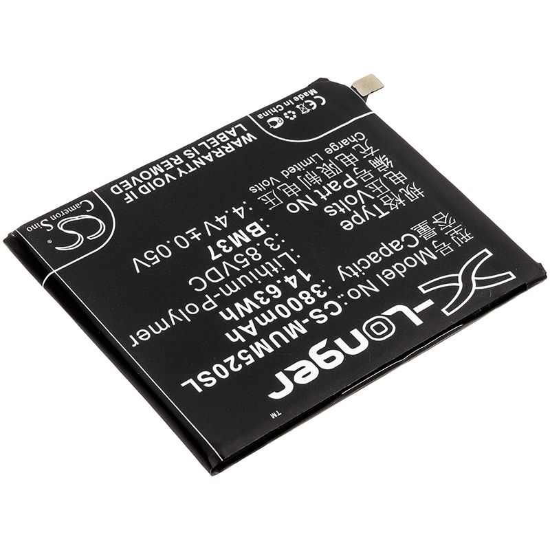 Li-polymer Battery Fits Xiaomi, Mi 5s Plus (international Version), Mi 5s Plus Premium Edition (international Version) 3.85v, 38 Mobile & SmartPhone Cameron Sino Technology Limited