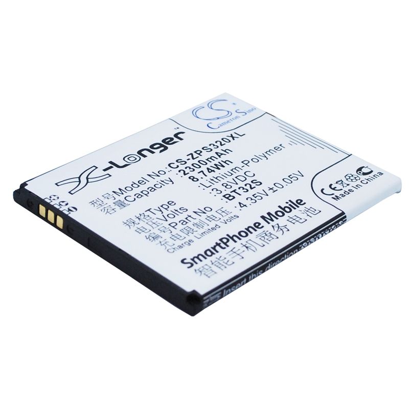 Li-Polymer Battery fits Zopo, zp320 3.8V, 2300mAh Communications Cameron Sino Technology Limited (Suspended)