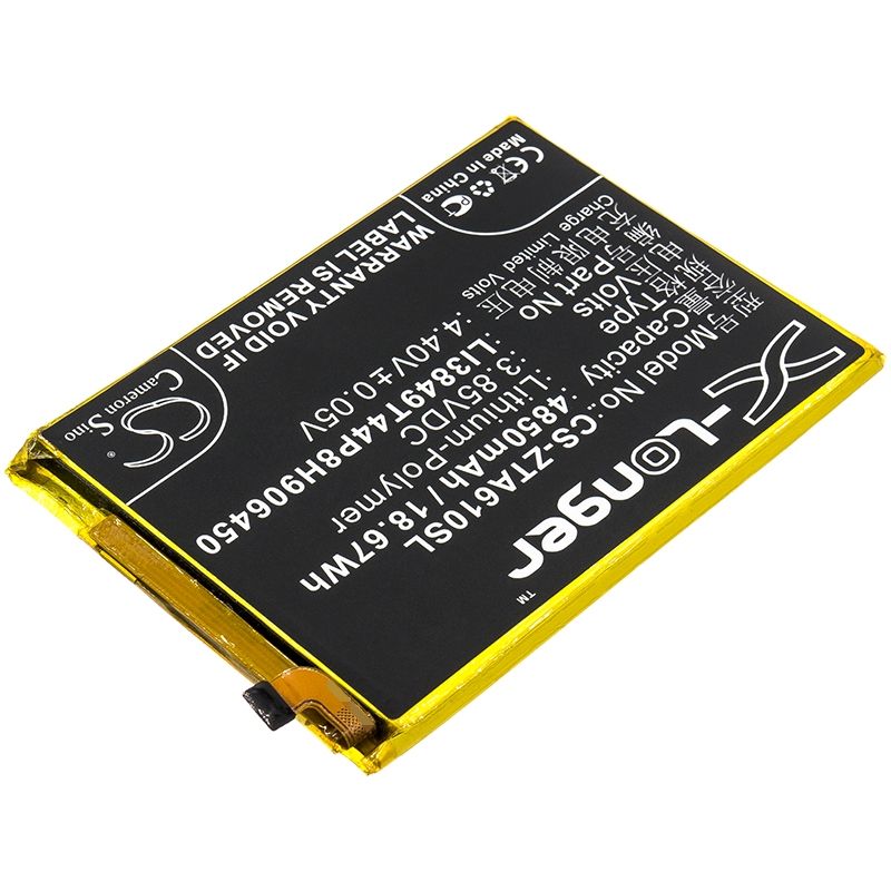 Li-Polymer Battery fits Zte, a0622, blade a6, blade a6 lite 3.85V, 4850mAh Mobile & SmartPhone Cameron Sino Technology Limited
