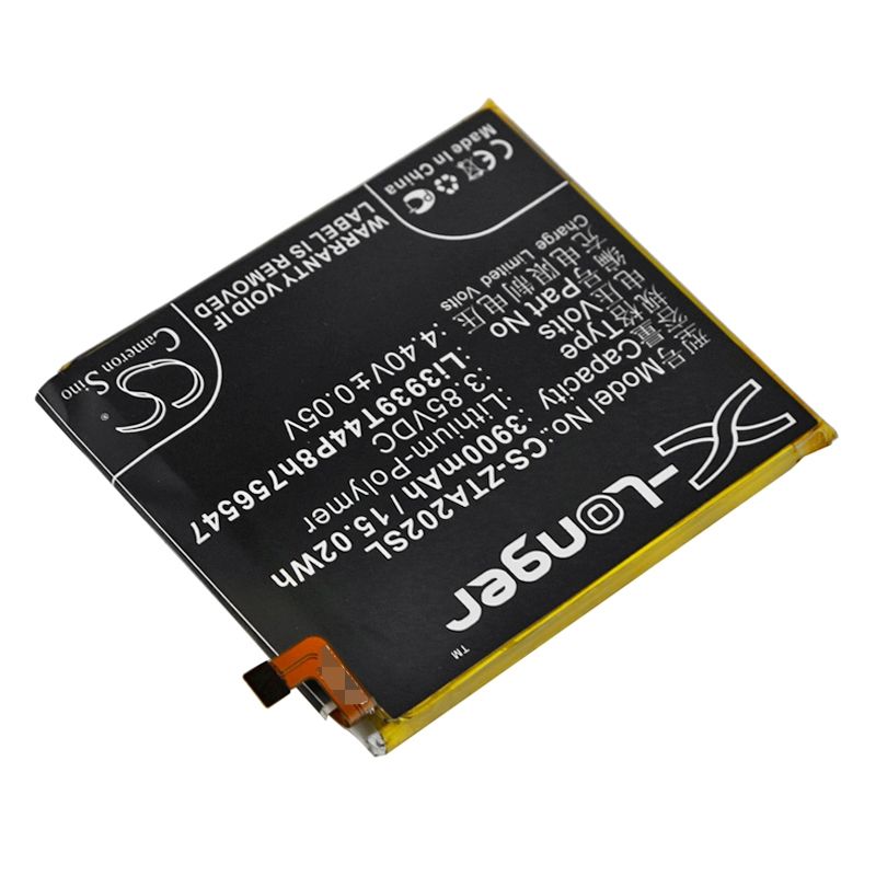 Li-Polymer Battery fits Zte, a2020, a2020n2, axon 10 pro 3.85V, 3900mAh Mobile & SmartPhone Cameron Sino Technology Limited