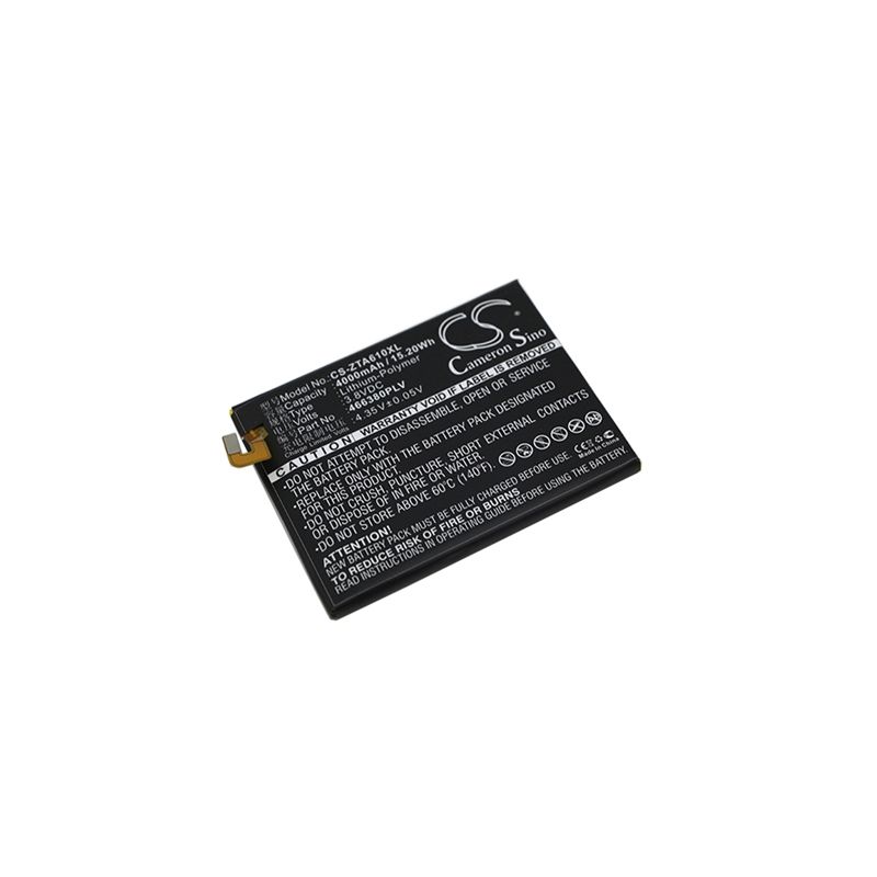 Li-Polymer Battery fits Zte, ba610, ba610c, ba610t 3.8V, 4000mAh Mobile & SmartPhone Cameron Sino Technology Limited
