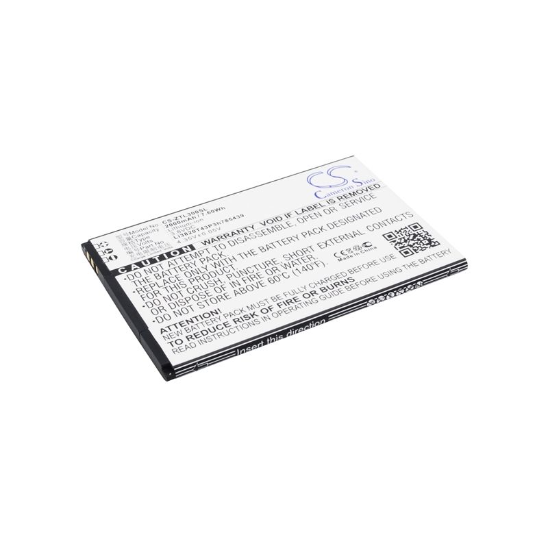 Li-ion Battery fits Zte, blade l3 3.8V, 2000mAh Mobile & SmartPhone Cameron Sino Technology Limited