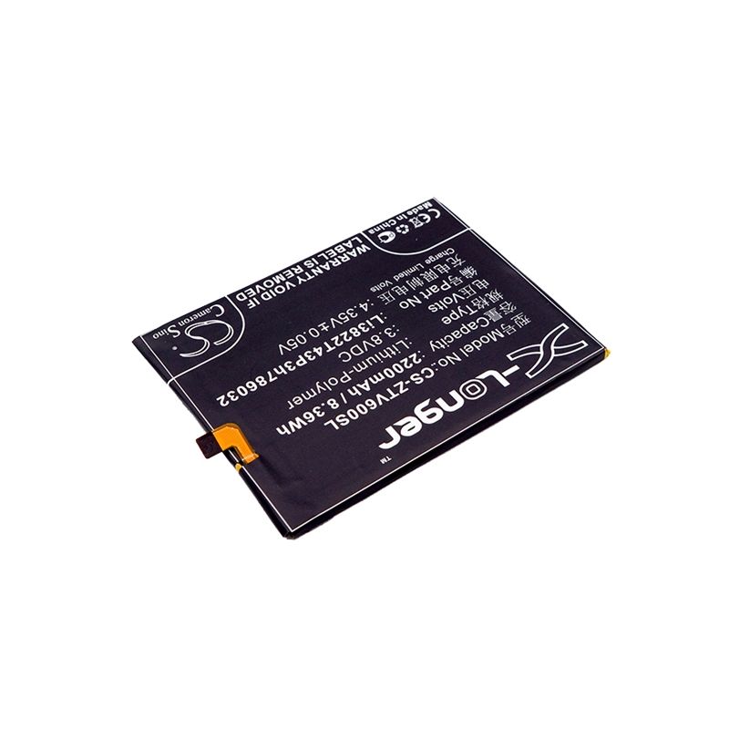 Li-Polymer Battery fits Zte, blade v6, blade x7, orbic-rc-501l 3.8V, 2200mAh Mobile & SmartPhone Cameron Sino Technology Limited