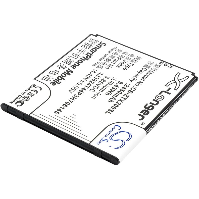 Li-ion Battery fits Zte, grand x 2, grand x2, z850 3.85V, 2450mAh Mobile & SmartPhone Cameron Sino Technology Limited