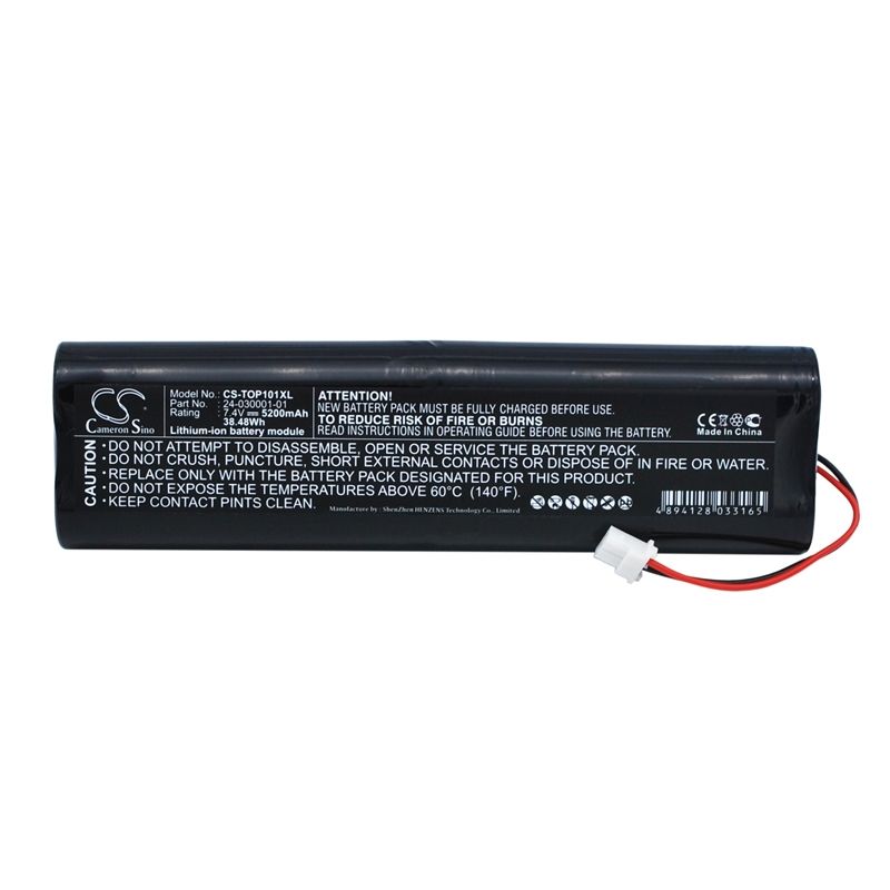 Li-ion Battery Fits Topcon, 24-030001-01, Egp-0620-1, Egp-0620-1 Rev1 7.4v, 5200mah Equipment & Survey & Test Cameron Sino Technology Limited