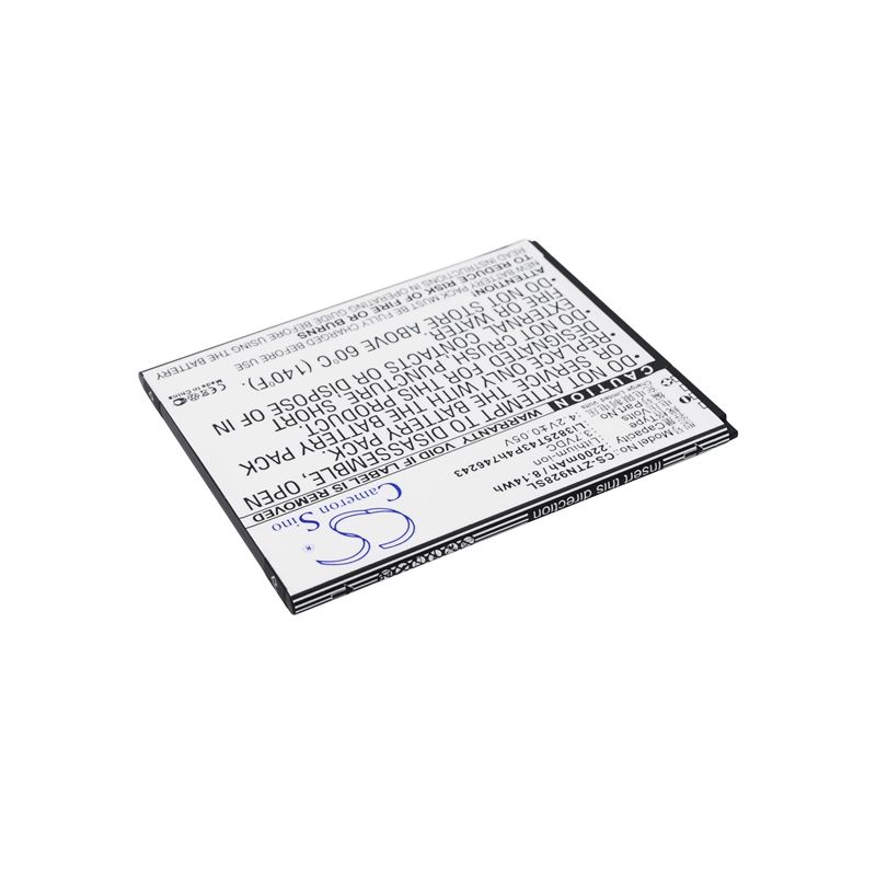 Li-ion Battery fits Zte, n928, n928dt, n928st 3.7V, 2200mAh Communications Cameron Sino Technology Limited (Suspended)
