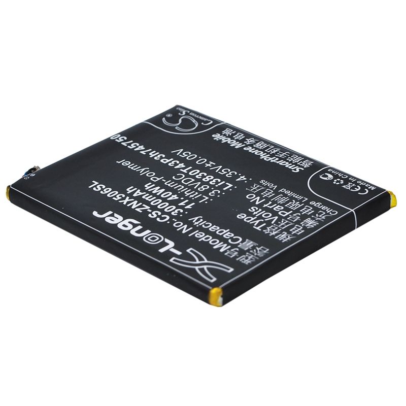 Li-Polymer Battery fits Zte, nubia z7, nubia z7 dual sim 3.8V, 3000mAh Communications Cameron Sino Technology Limited (Suspended)