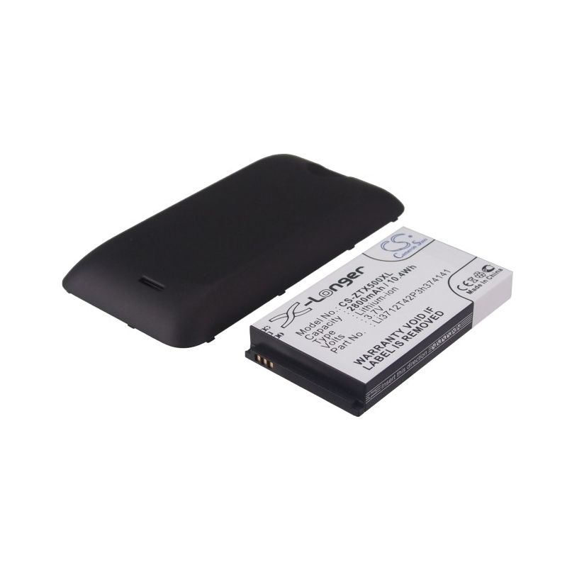 Li-ion Battery fits Zte, score m, x500, x500m 3.7V, 2800mAh Mobile & SmartPhone Cameron Sino Technology Limited