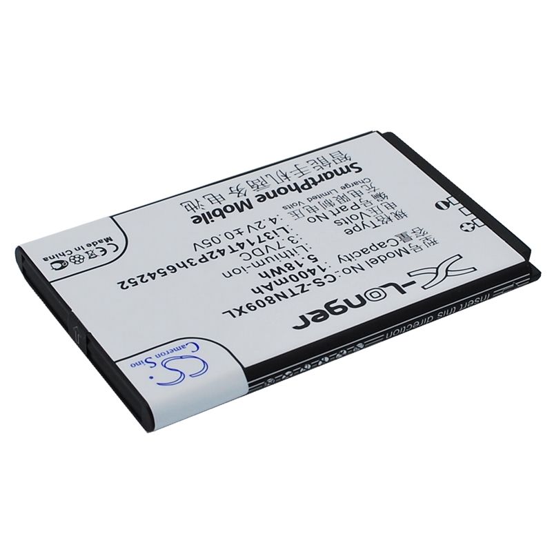 Li-ion Battery fits Zte, u809, v809 3.7V, 1400mAh Communications Cameron Sino Technology Limited (Suspended)