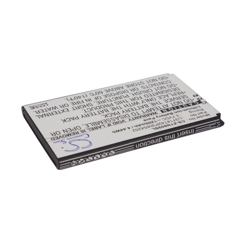 Li-ion Battery fits Zte, u809, v809 3.7V, 1200mAh Communications Cameron Sino Technology Limited (Suspended)