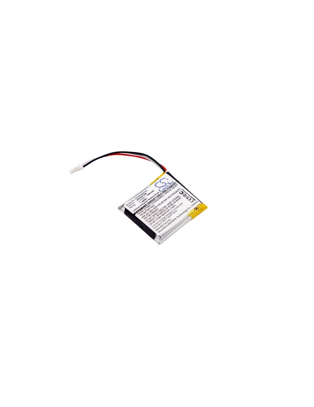 Li-Polymer Battery fits Bushnell,368224, Neo Ghost, Neo Ghost 2015 3.7V, 400mAh GPS & Navigator Cameron Sino Technology Limited