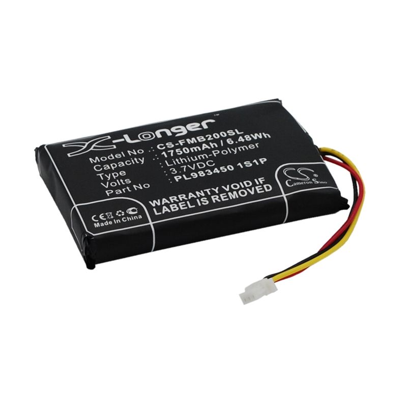 Li-Polymer Battery fits Falcom, Mambo 2 3.7V, 1750mAh GPS & Navigator Cameron Sino Technology Limited